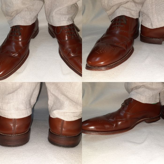 Туфли броги Grenson England 1866 p.42.5