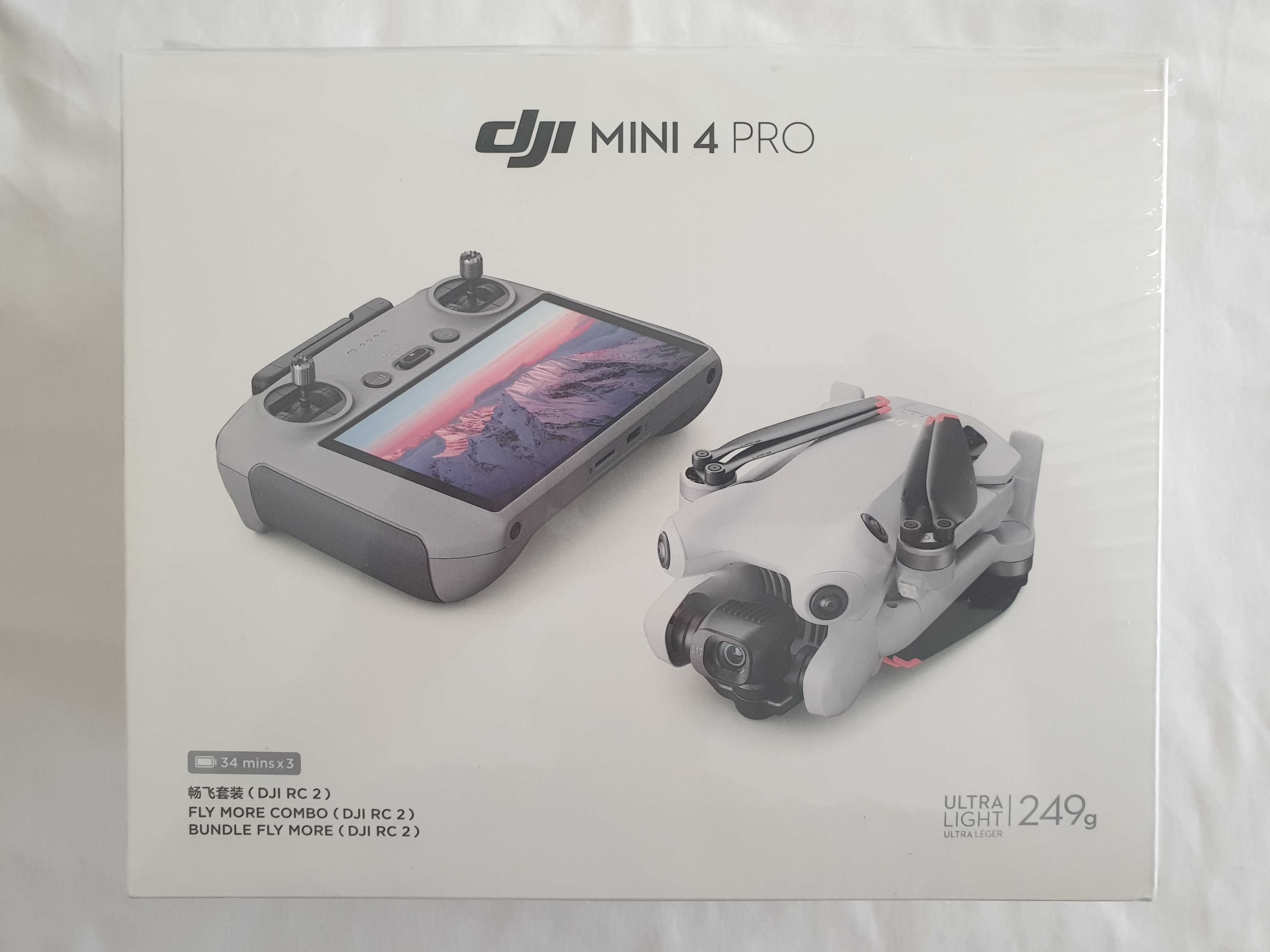 OKAZJA! Zadbany dron DJi Mini 4 Pro (wersja Combo) + CARE + NOWA torba