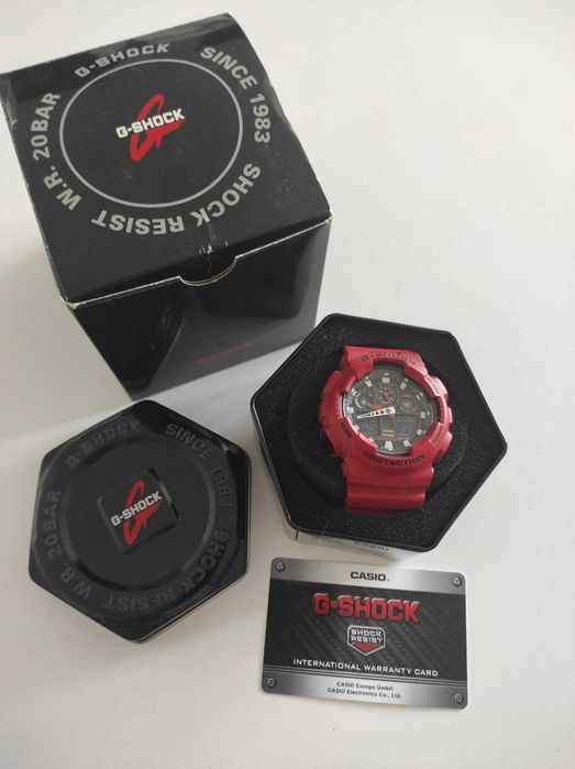 zegarek Casio G-Shock GA-100B Orginalne opakowanie + papiery