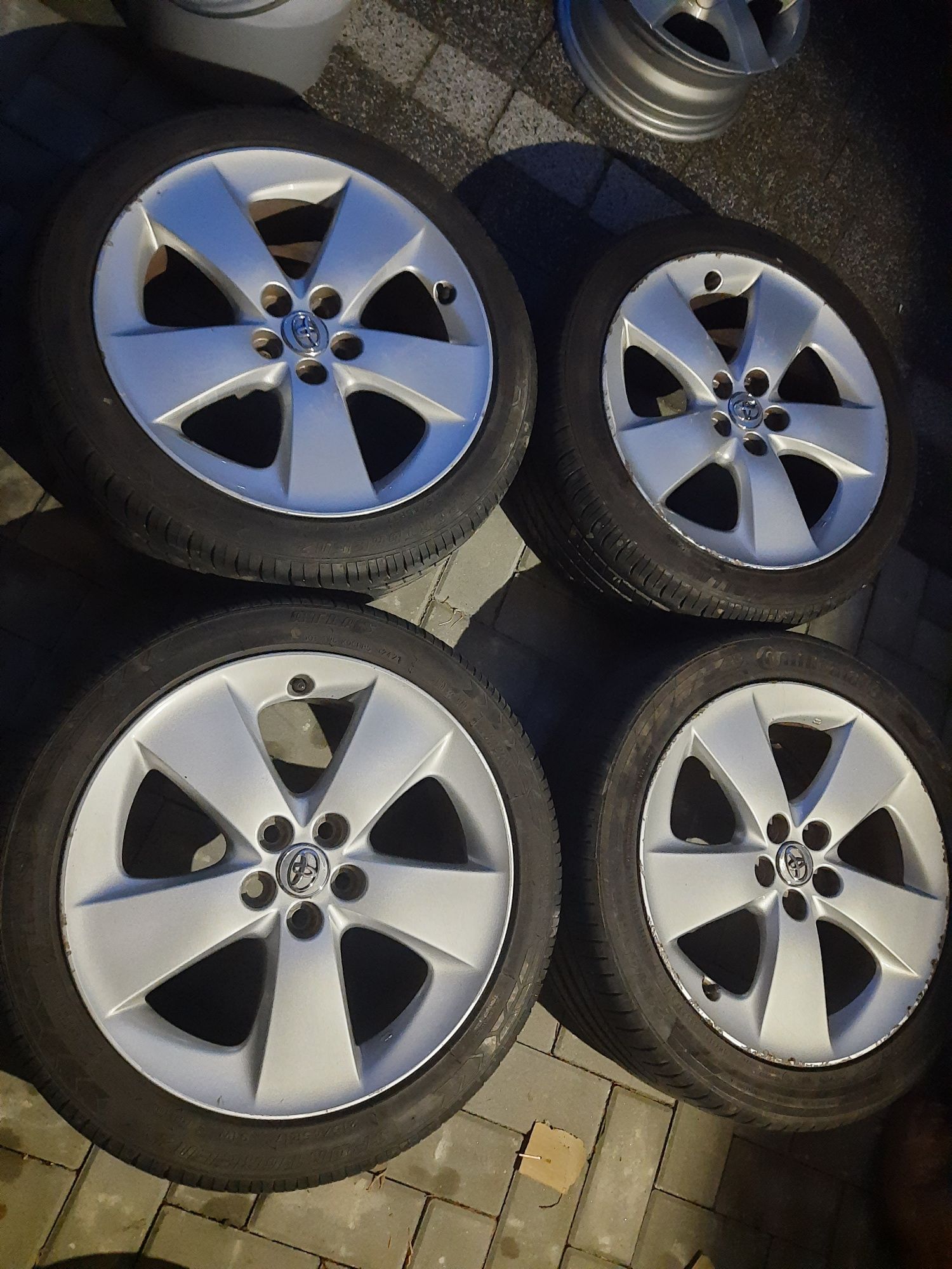 5x100 r17 toyota seat alufelgi