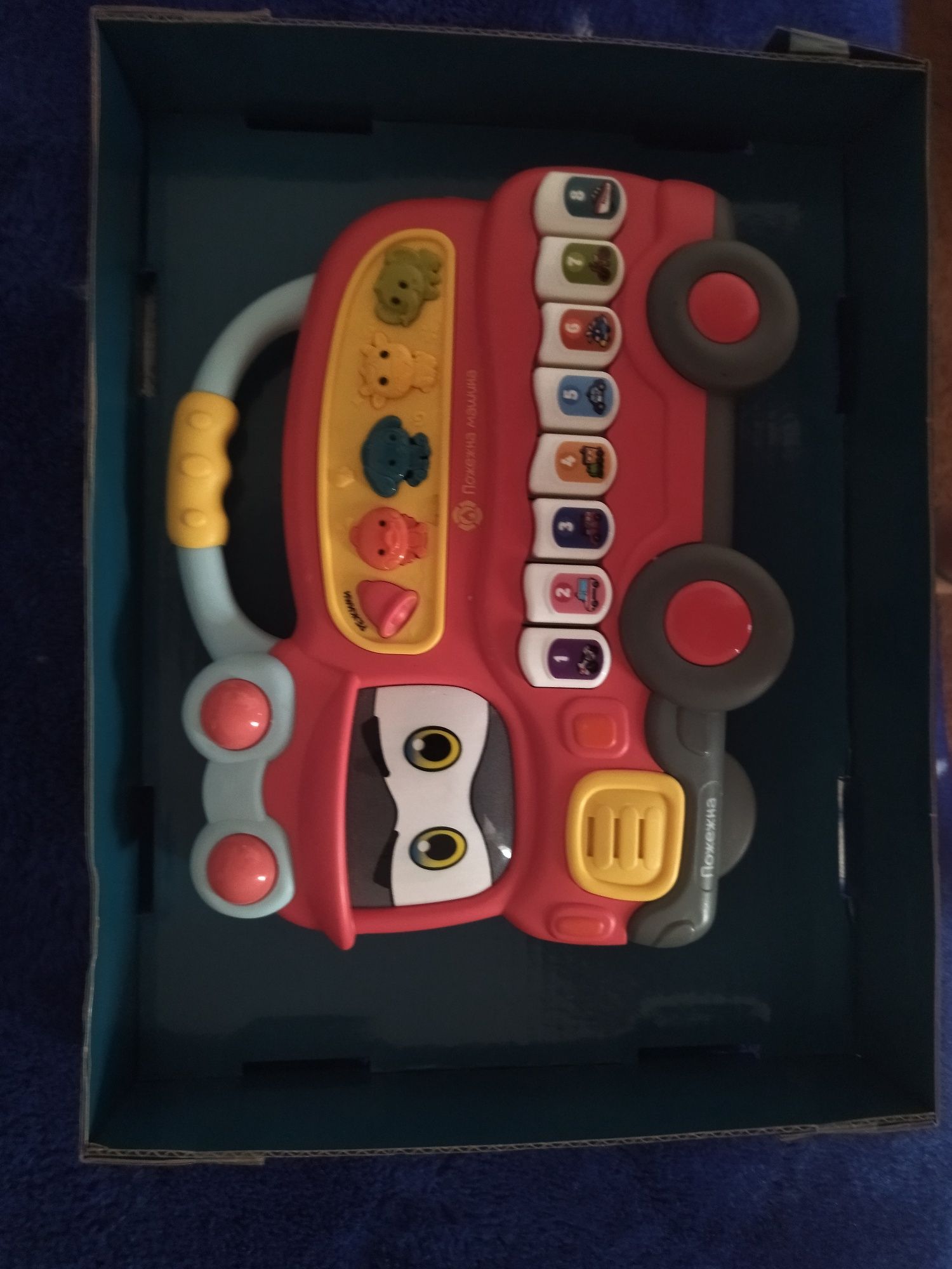 Іграшка музична Піаніно Пожежна машина