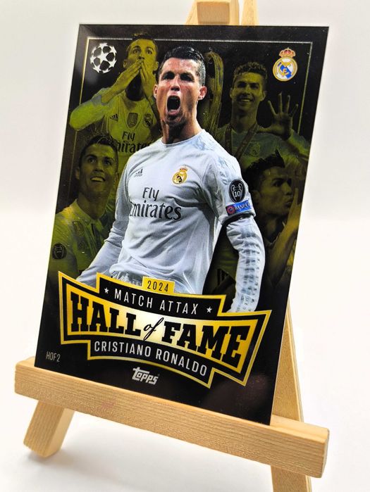 Topps Match Attax 2024/25 Cristiano Ronaldo Real Madryt Hall of Fame