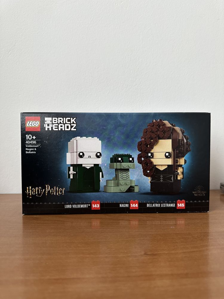 Lego Harry Potter Brickheadz 40496 - Voldemort, Nagini, Bellatrix