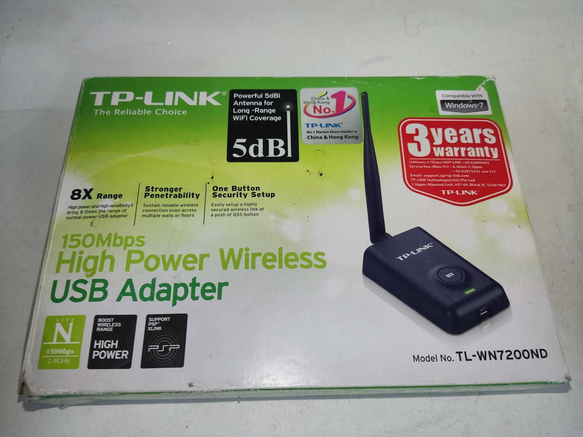Tp-link wifi adapter tl-wn7200nd