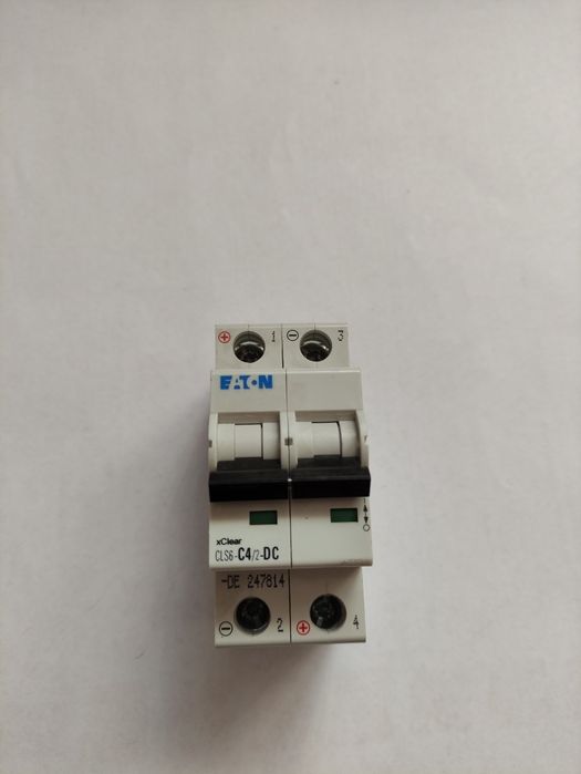 Wyłącznik EATON CLS-C4/2-DC-DE 247814 oraz CLS-C6/2-DC-DE 247815 nowe