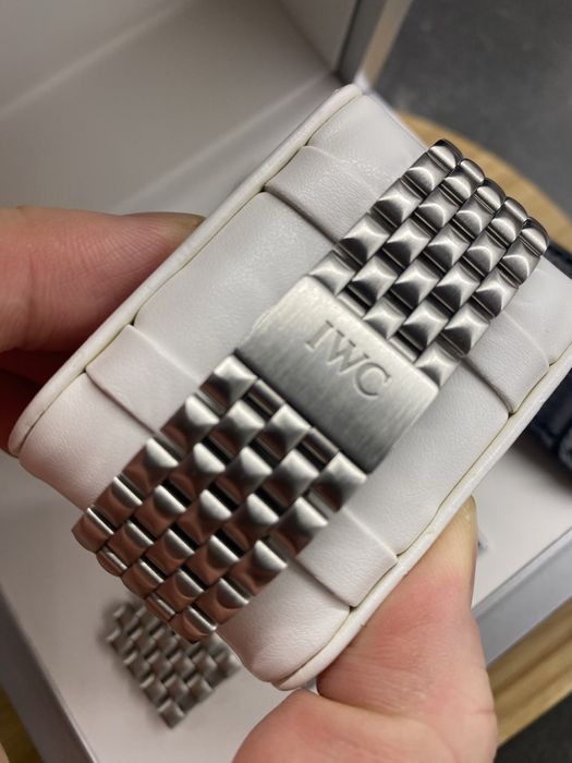IWC Schaffhausen  * chronoflieger * po serwisie * gw 12m * bransoleta
