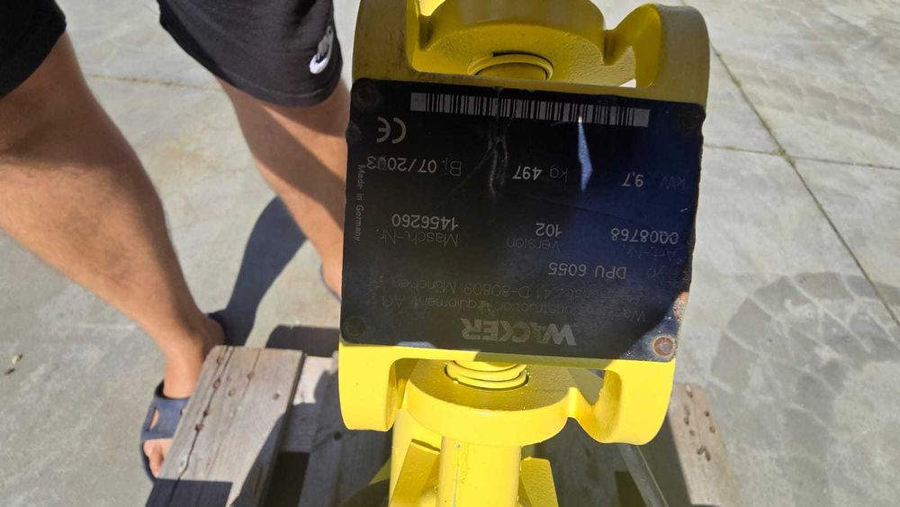 Zagęszczarka Wacker Dpu 6055 Bomag Weber Ammann Dynapac