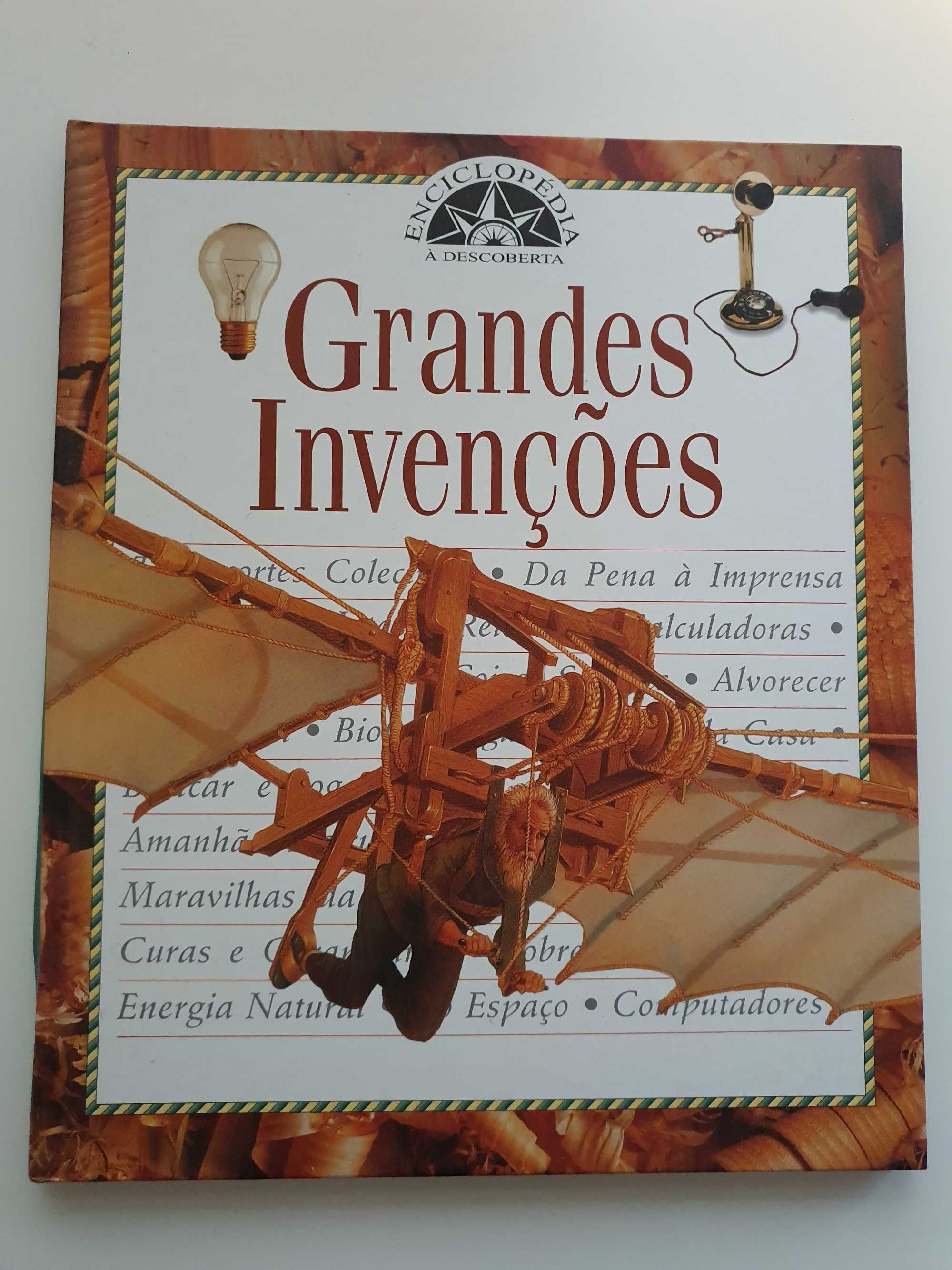 Livro Grandes Invenções - Enciclopédia à Descoberta