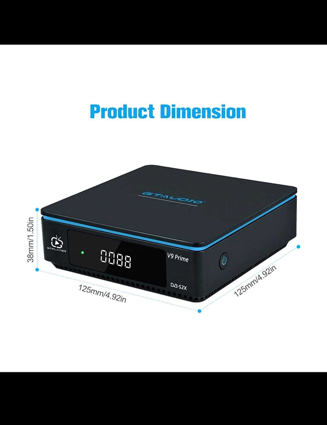 Tuner satelitarny GTAUDIO V9 Prime Mars cyfrowy dekoder satelitarny