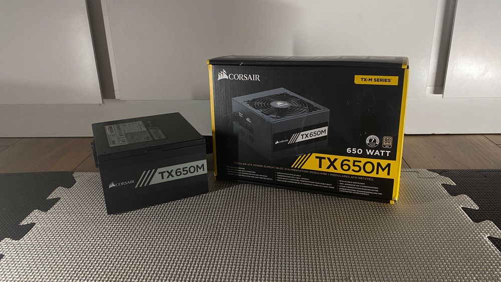 Zasilacz komputerowy Corsair TX650M 650W 80 Plus Gold