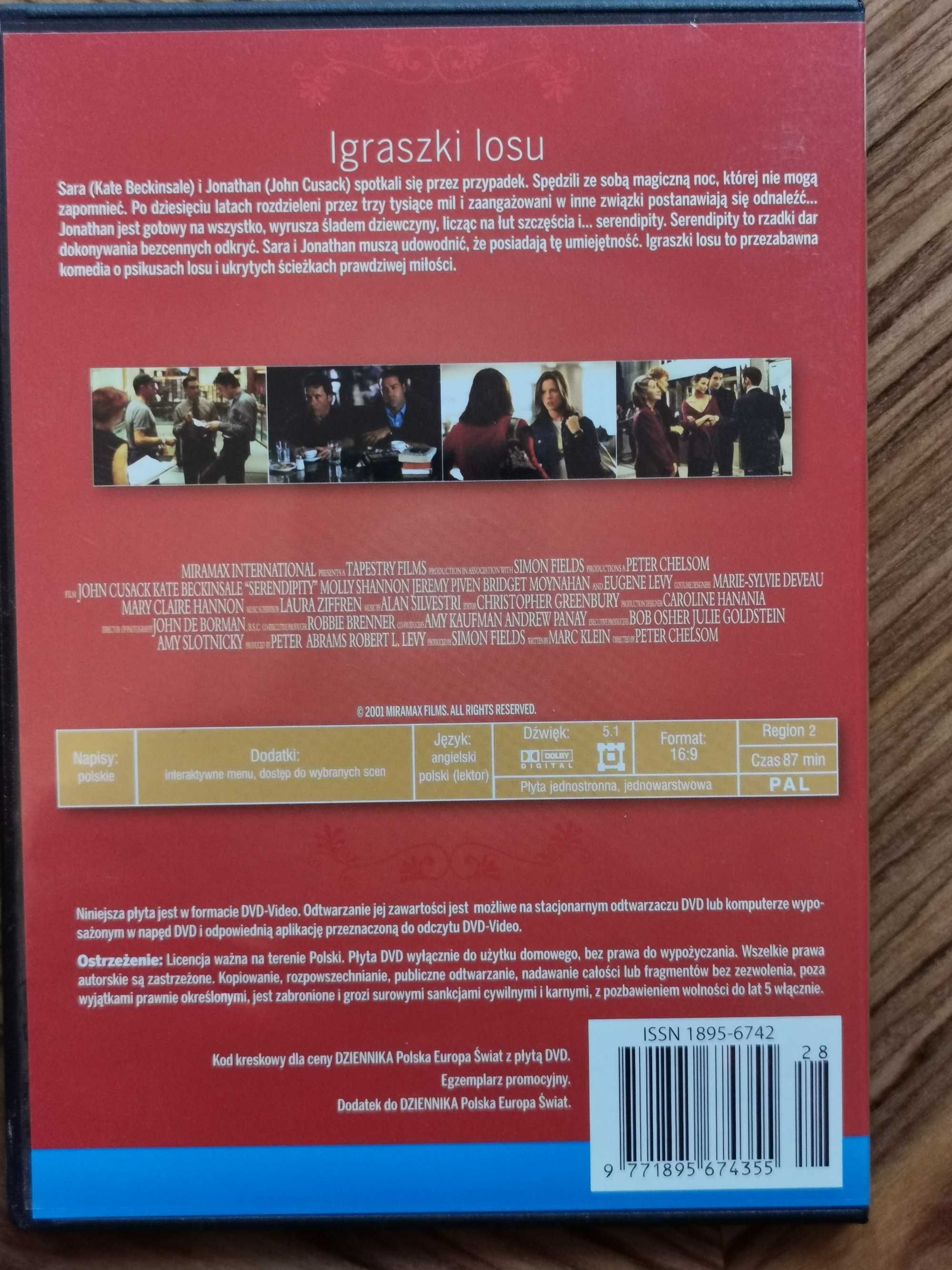 Film DVD Igraszki Losu - Super Stan - Okazja !!!