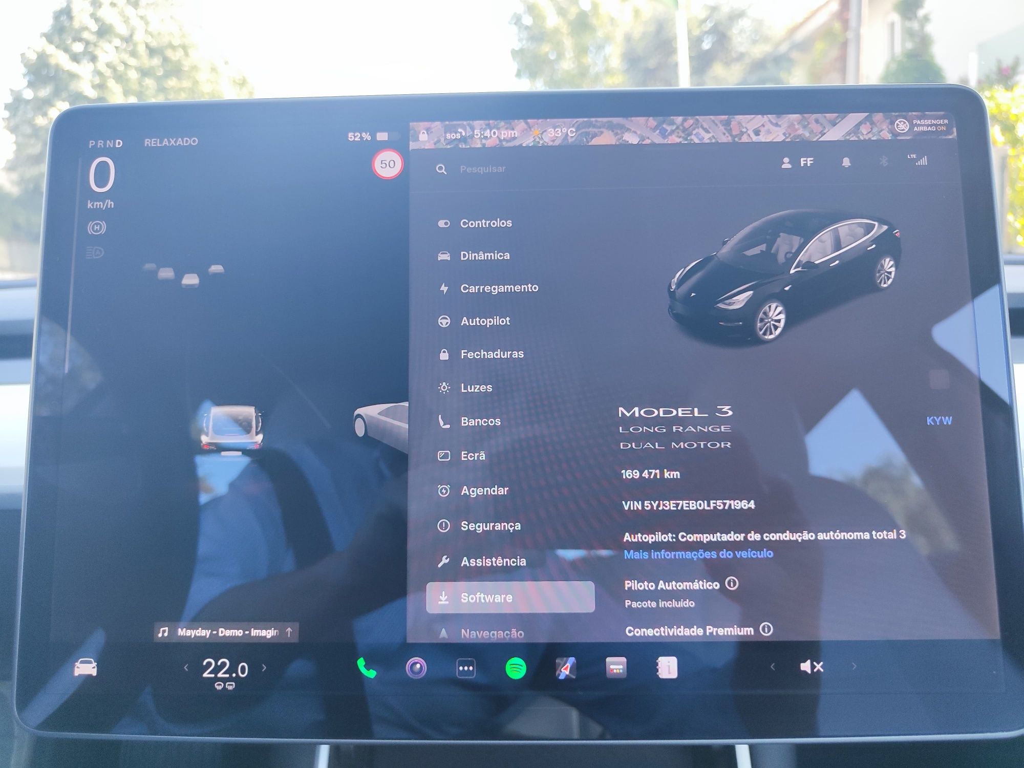 Tesla model 3 Long Range AWD SOH 86%