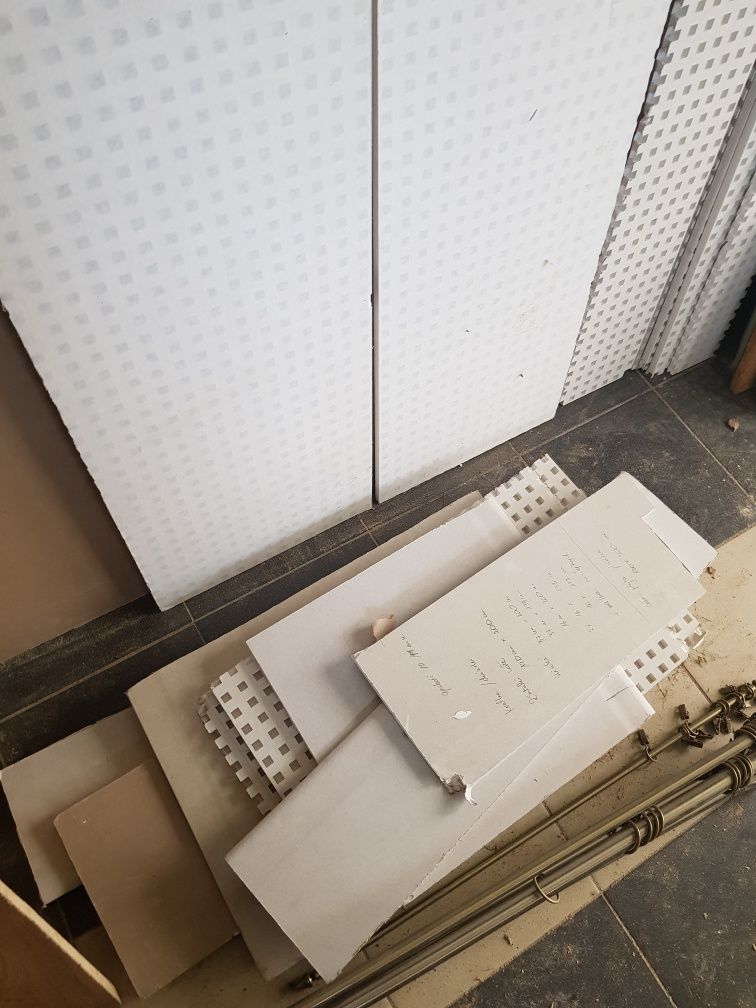 Duża 120cmx200cm płyty perforowane plus duże ścinki