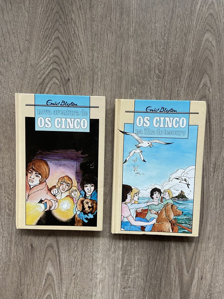 Os cinco - (2 livros)