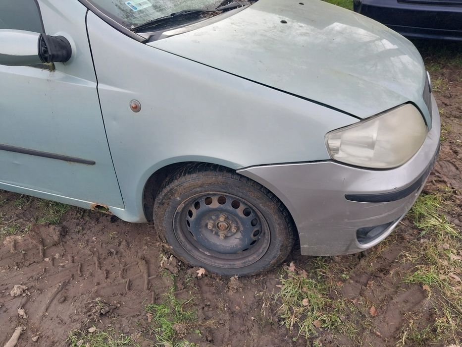 Części fiat punto maska zderzak klapa drzwi szyba silnik 1.3 skrzynia