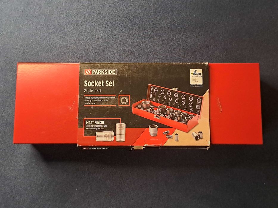 Zestaw nasadek 24 części Parkside