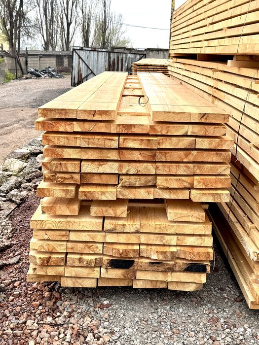 Продаж обрізного пиломатеріалу, сосна, довжина 6 м, Кривий Ріг.