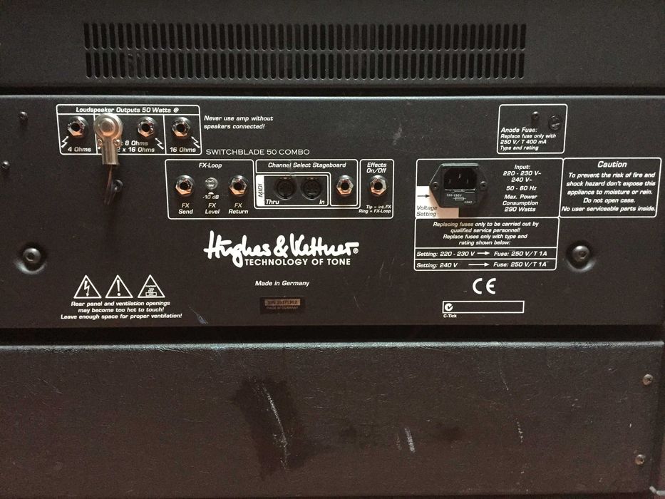 Hughes&Kettner Switchblade 50W combo