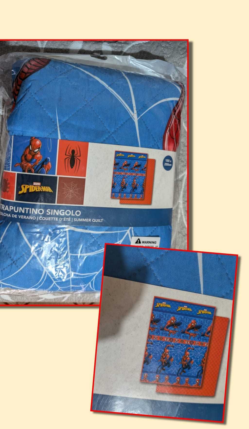 Colcha de verão do SpiderMan