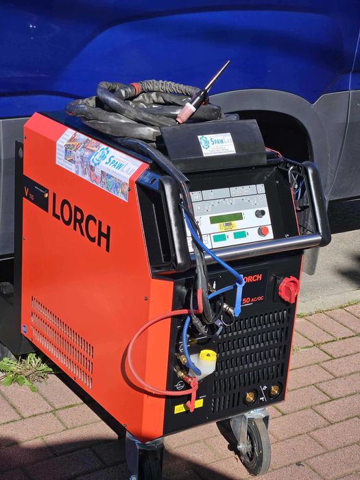 Spawarka tig Lorch v50 ac/dc Jak nowa 500Amper/63H pracy/8m Uchwyt tig