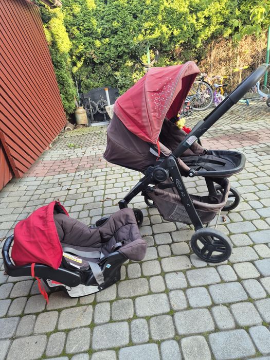 Wózek 3w1 plus fotelik samochodowy