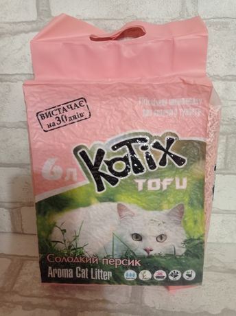 Kotix tofu ( наполнитель для кошачьего туалета)