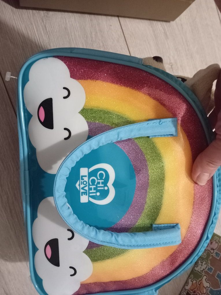 Piesek CHI CHI LOVE z torebką w sukience