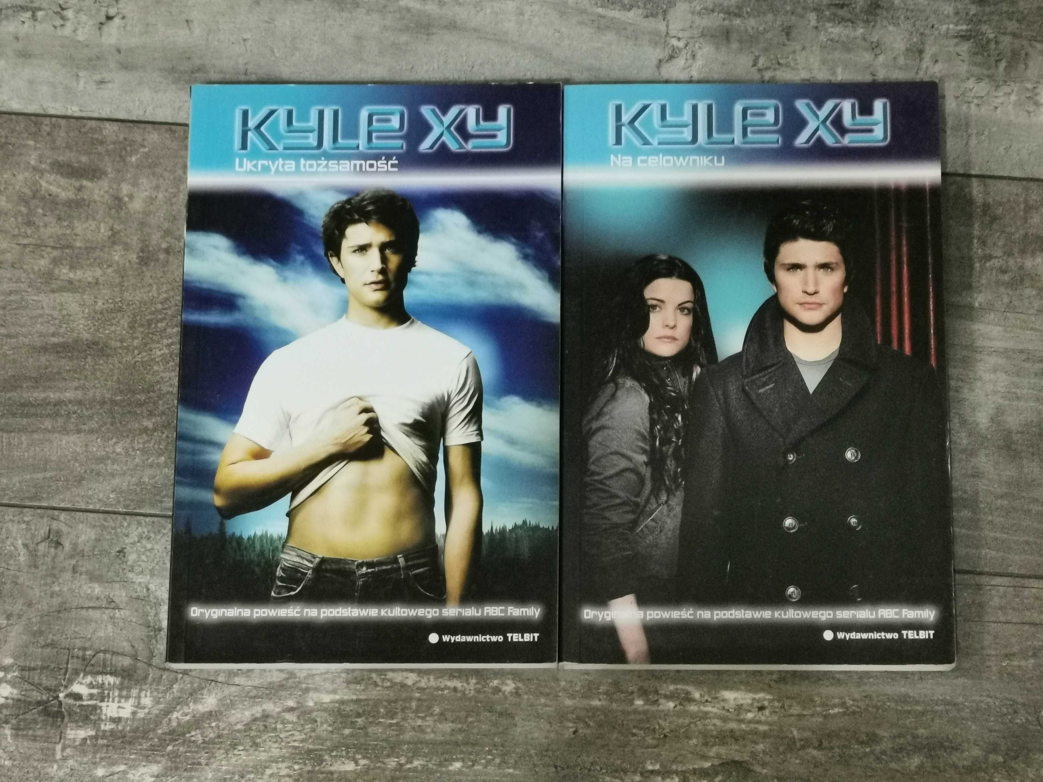 Kyle XY 2 książki Ukryta Tożsamość oraz Na celowniku  S. G. Wilkens