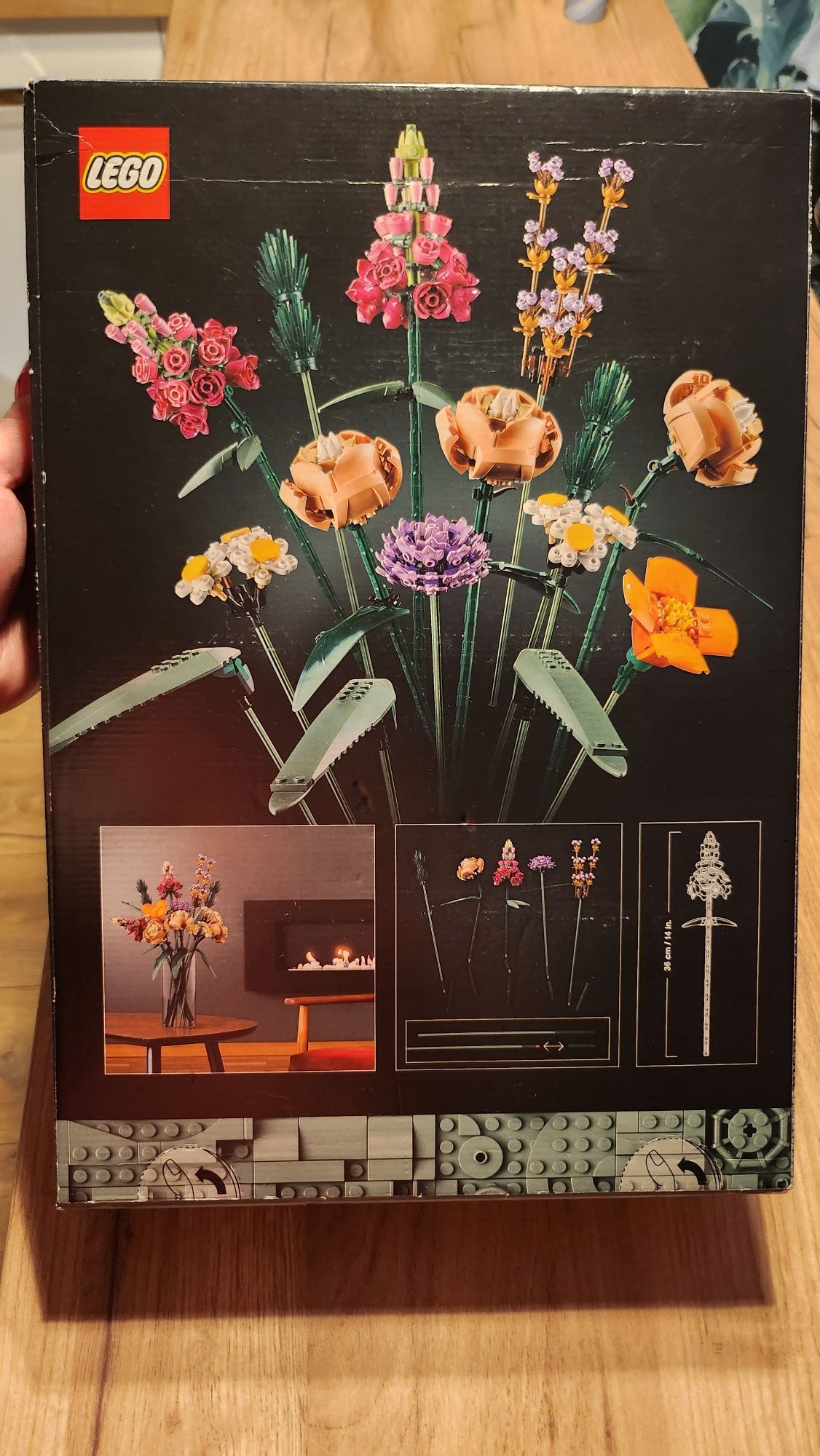 Świetny zestaw klocków Lego 10280 Botanical Collection Bukiet kwiatów