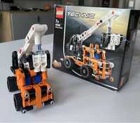 Lego technic cieżarowka z wysięgnikiem