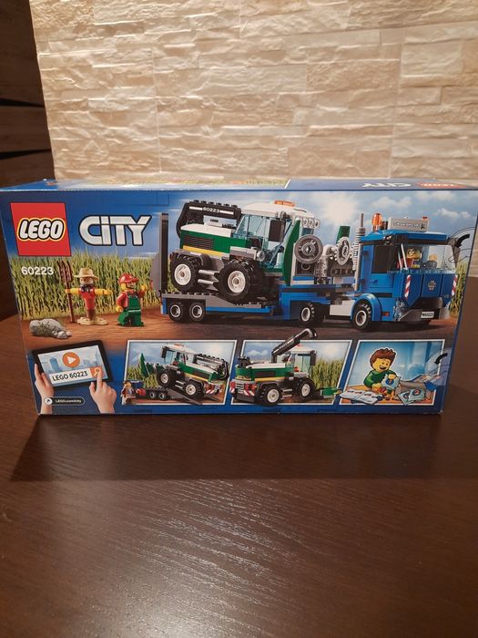 Lego city transporter kombajnu 60223 nowe