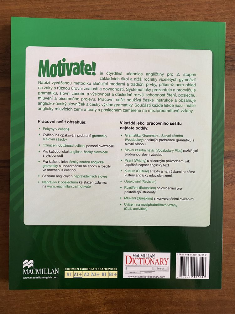 Motivate! - Student’s Book 1 (czesko-angielska)