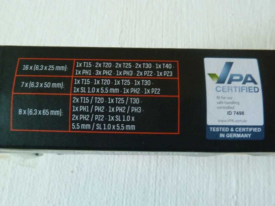 Conjunto de bits de impacto Parkside