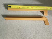 Zaślepka aluminiowa prosta 31 cm