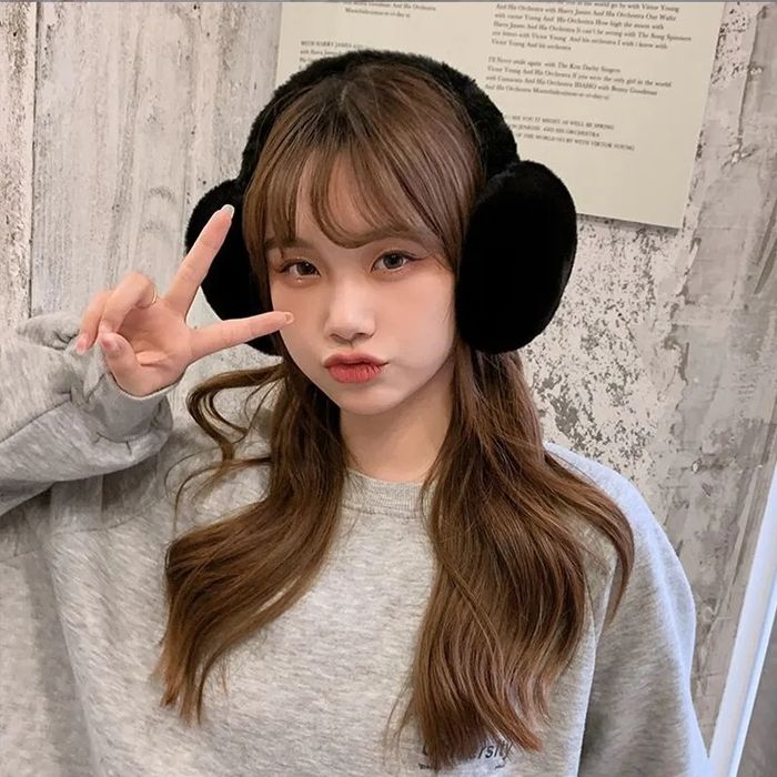 Теплі зимові навушники хутряні