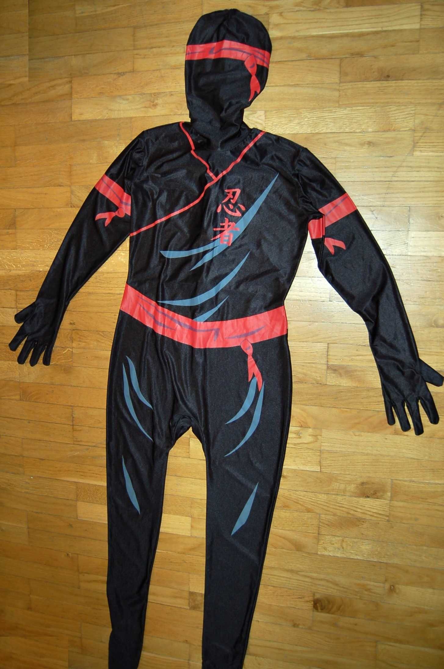 NOWY strój ninja druga skóra rozmiar M/L Morphsuits