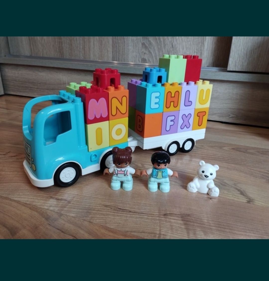 LEGO Duplo ciężarówka z alfabetem 10915 klocki