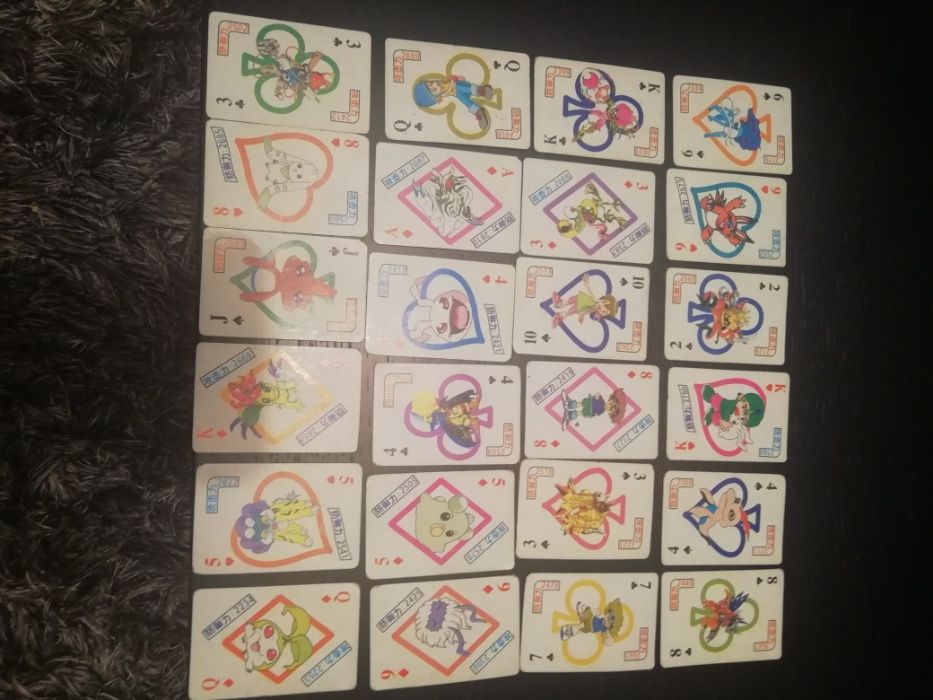 53 Cartas de Digimons