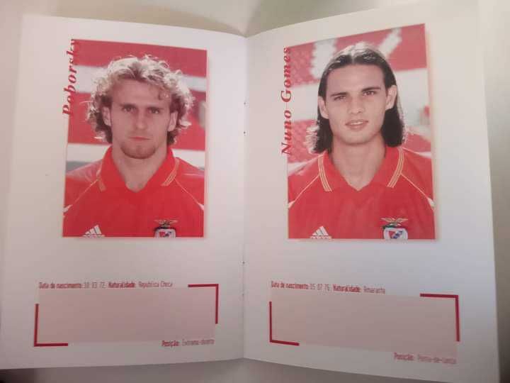 Caça autógrafos do Benfica