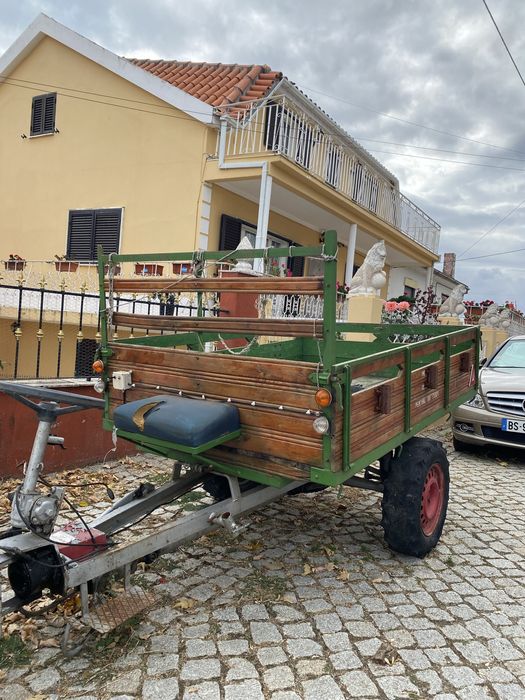 Reboque de motocultivadora