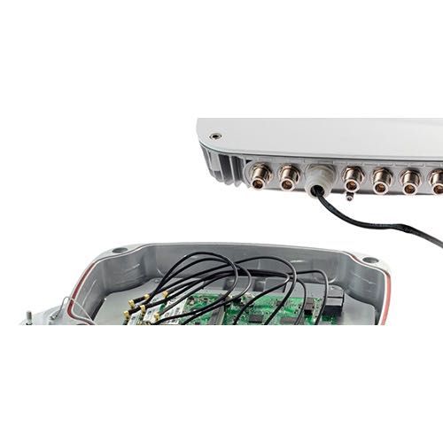 Caixa Alumínio para Hotspot Indoor no exterior