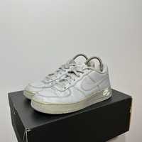 Buty Nike air force 1 szare mini logo print