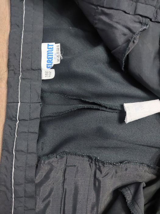 Spodnie reprezentacyjne gabardyna policja  czarne jak nowe