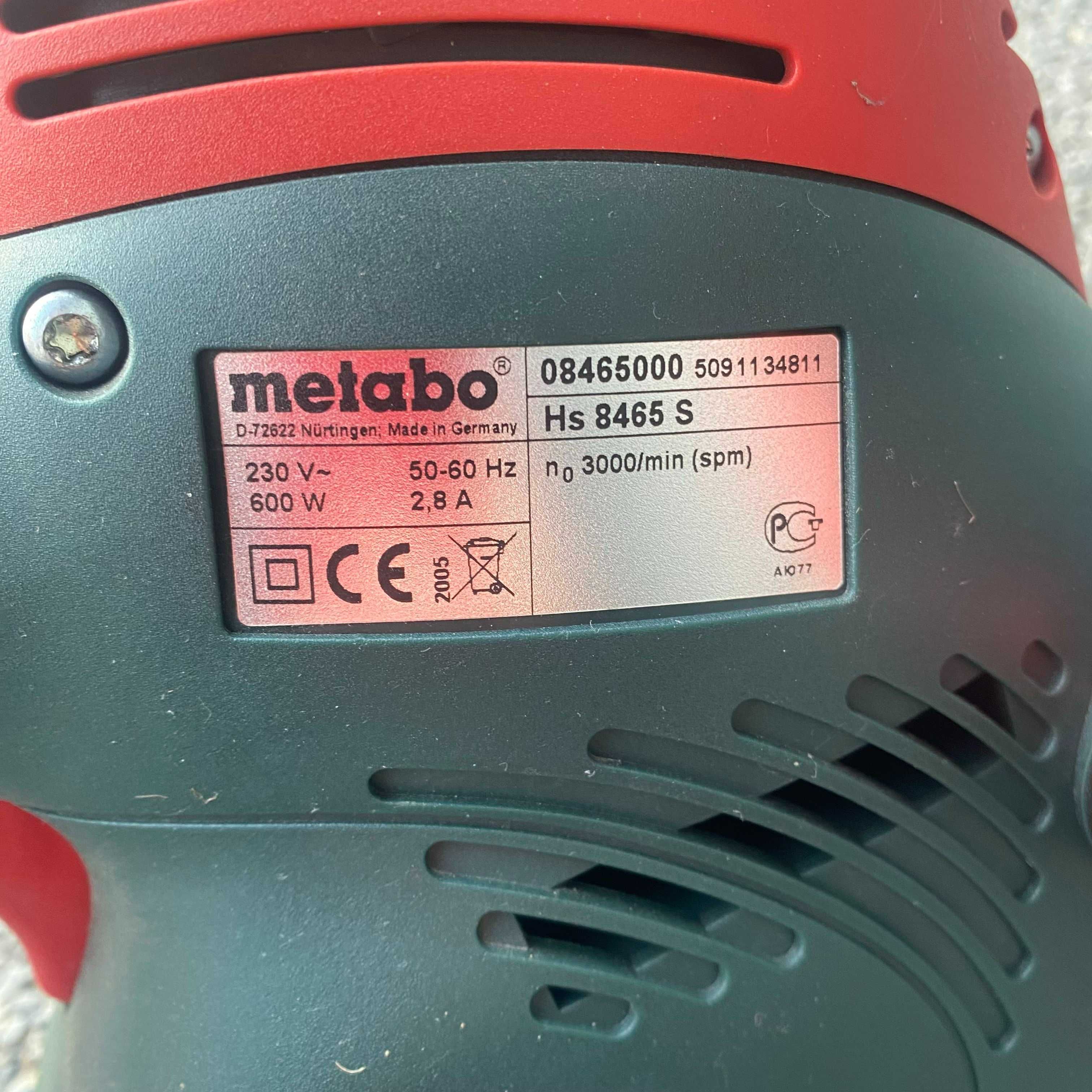 Nożyce elektryczne Metabo HS 8465 S – używane