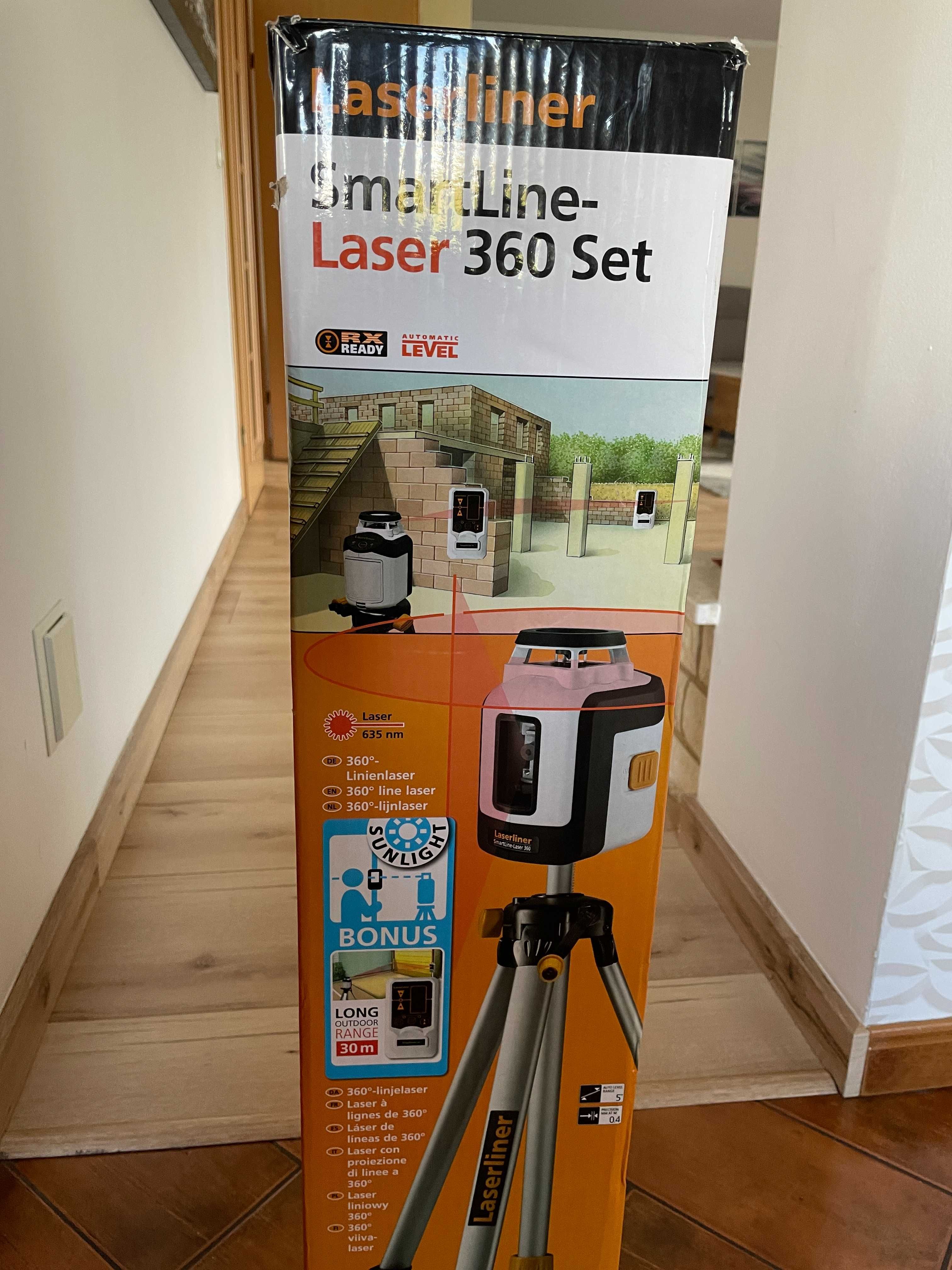 Laser krzyżowy Laserliner SmartLine-Laser 360