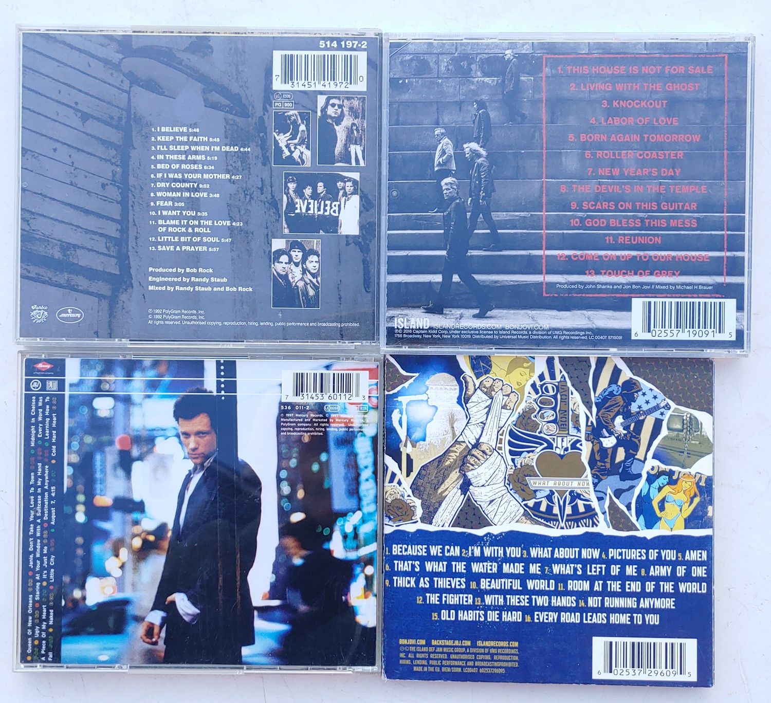 Jon Bon Jovi 4 CD