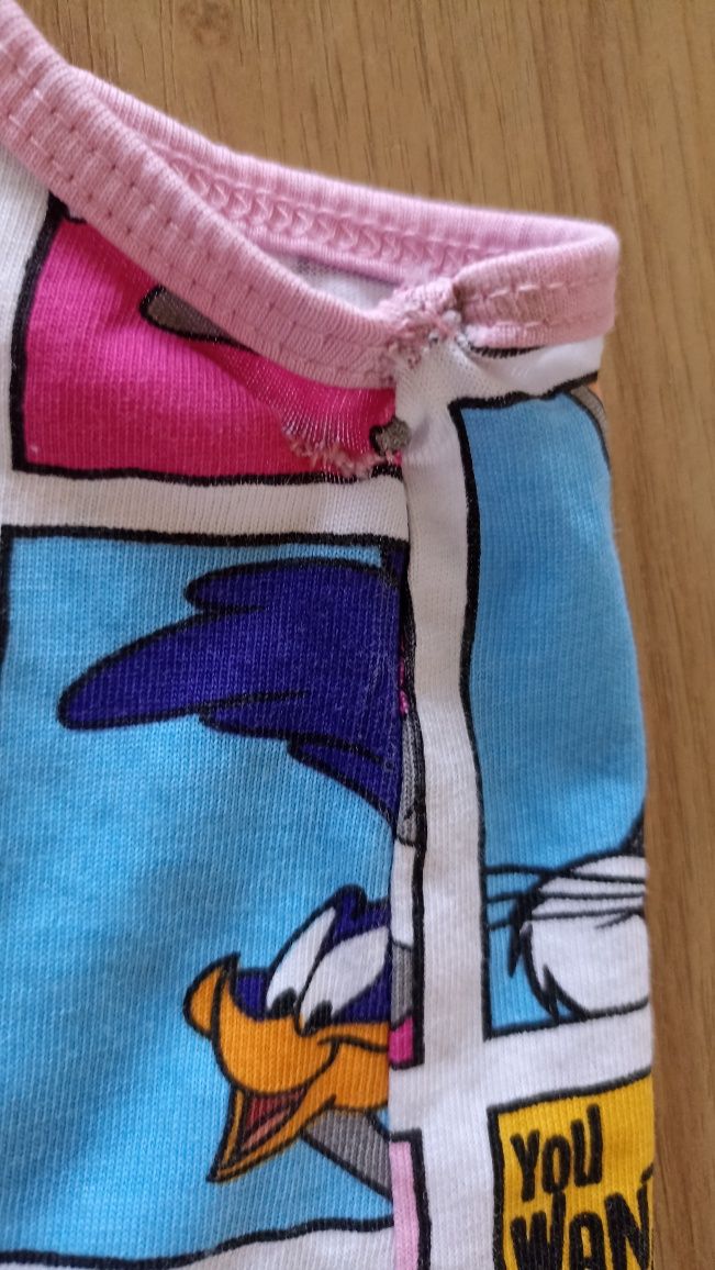 Sukienka tunika bokserka Looney Tunes FILA rozmiar 7 lat
