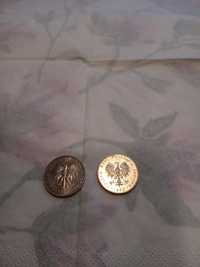 Monety 20 zł z roku 1990 i 1989