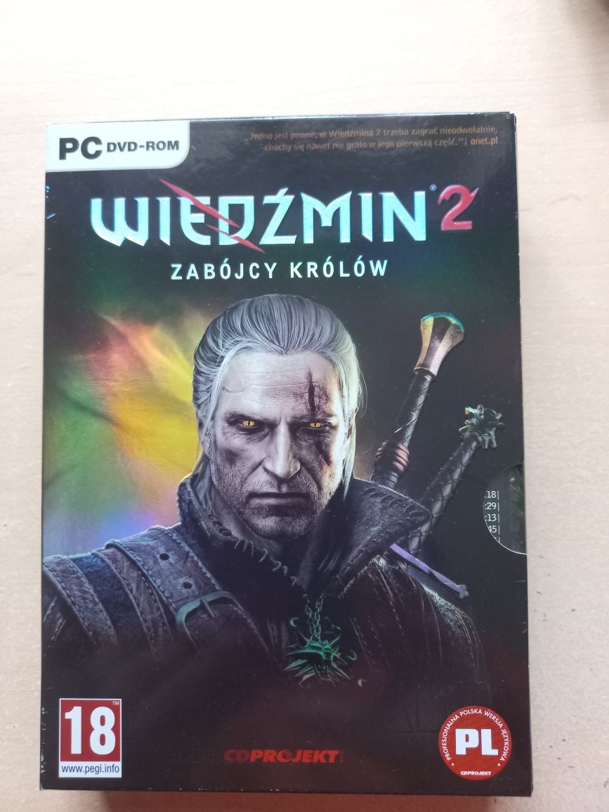 Wiedźmin 2: Zabójcy Królów PC-stan bardzo dobry
