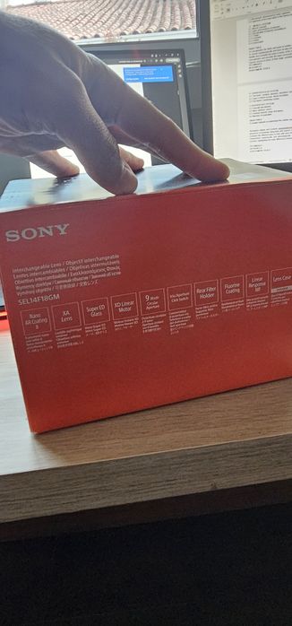 Lente Sony E-Mount 14mm F1.8 GM
Sony E-Mount
14mm F1.8 GM